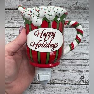 Scentsy ~ Christmas Wax Warmer Plug In Night Light